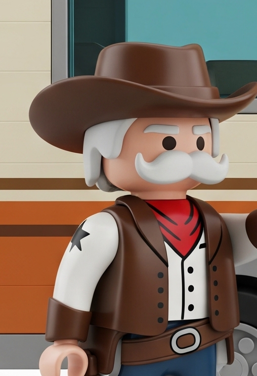 The mustachioed half of Outlaw Inc